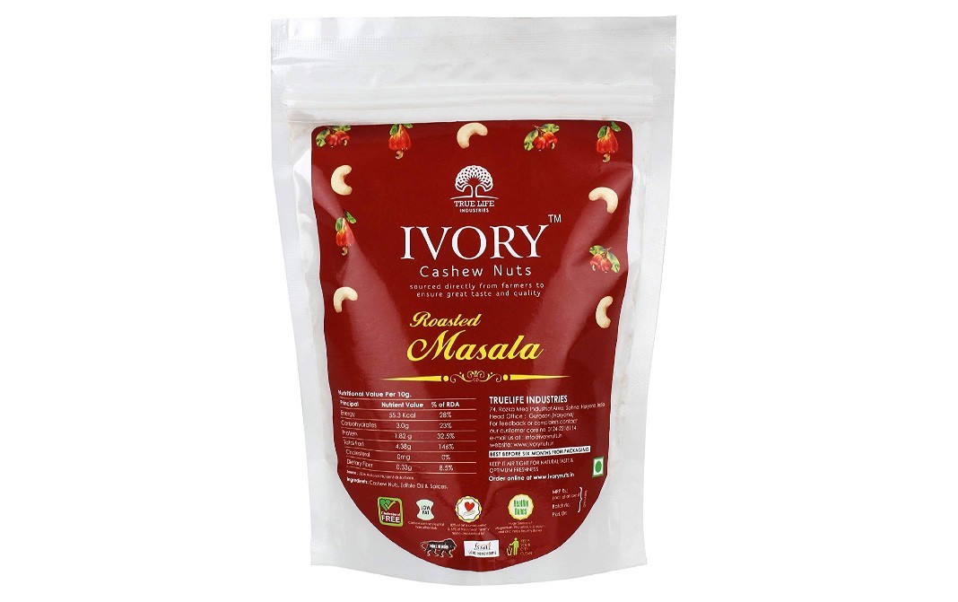 Ivory Roasted Masala Cashew Nuts   Pack  250 grams
